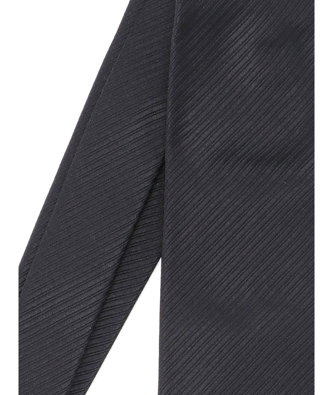 TOM FORD Черный шелковый галстук, фото 2