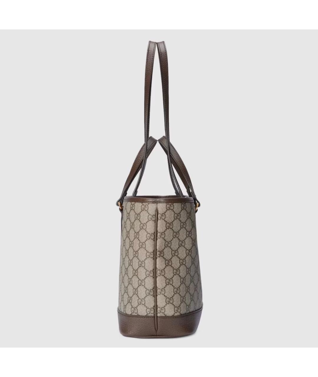GUCCI Бежевая сумка тоут, фото 5