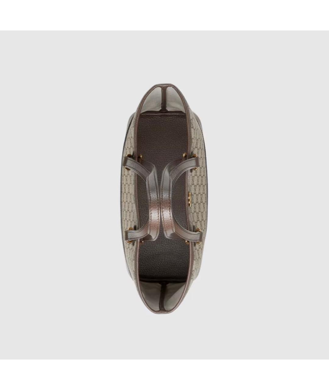 GUCCI Бежевая сумка тоут, фото 6