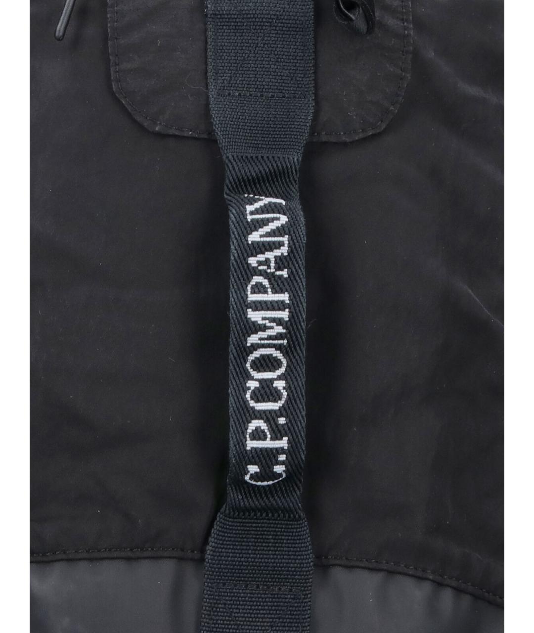 CP COMPANY Черный синтетический рюкзак, фото 4