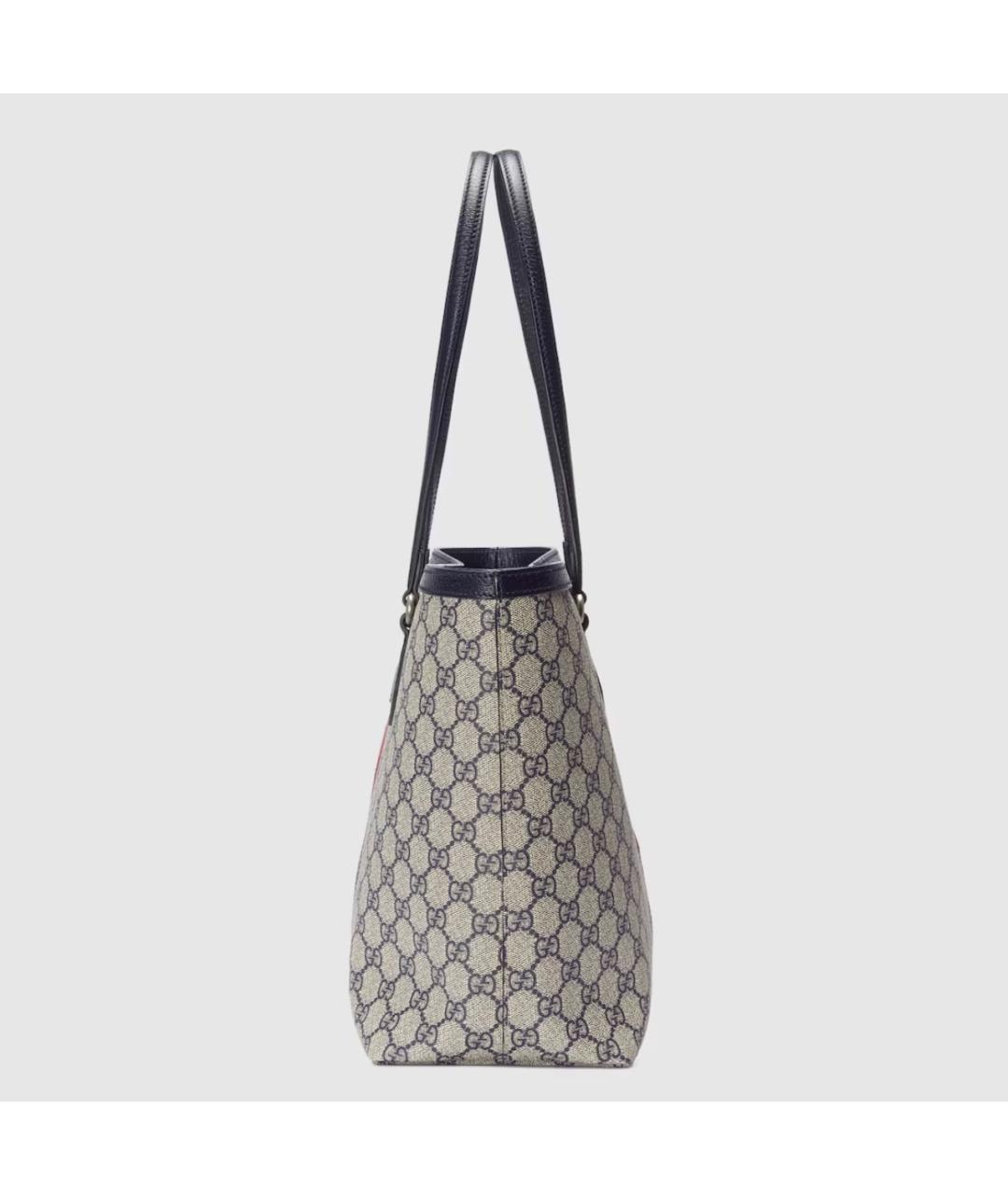 GUCCI Бежевая сумка тоут, фото 6