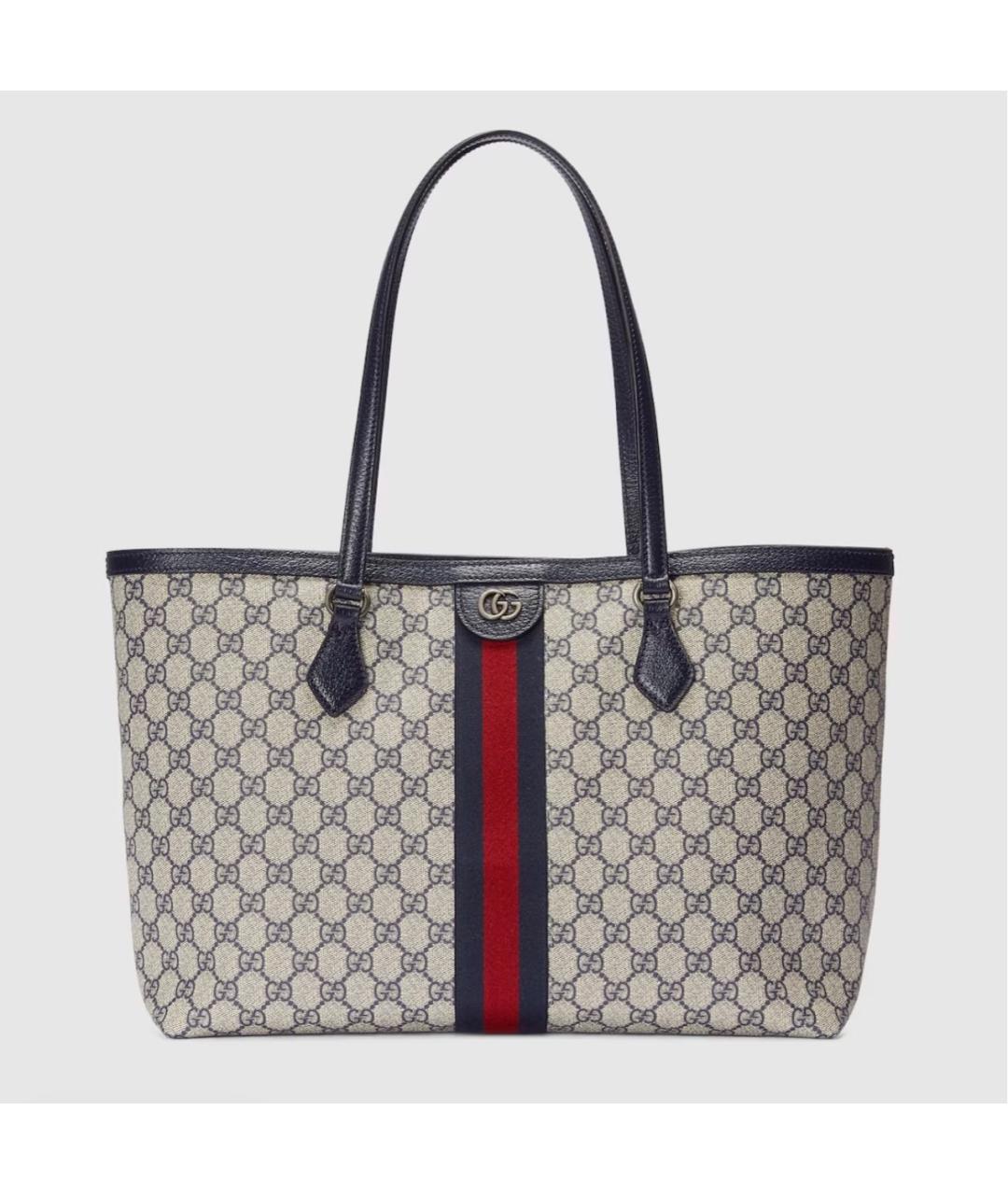 GUCCI Бежевая сумка тоут, фото 9