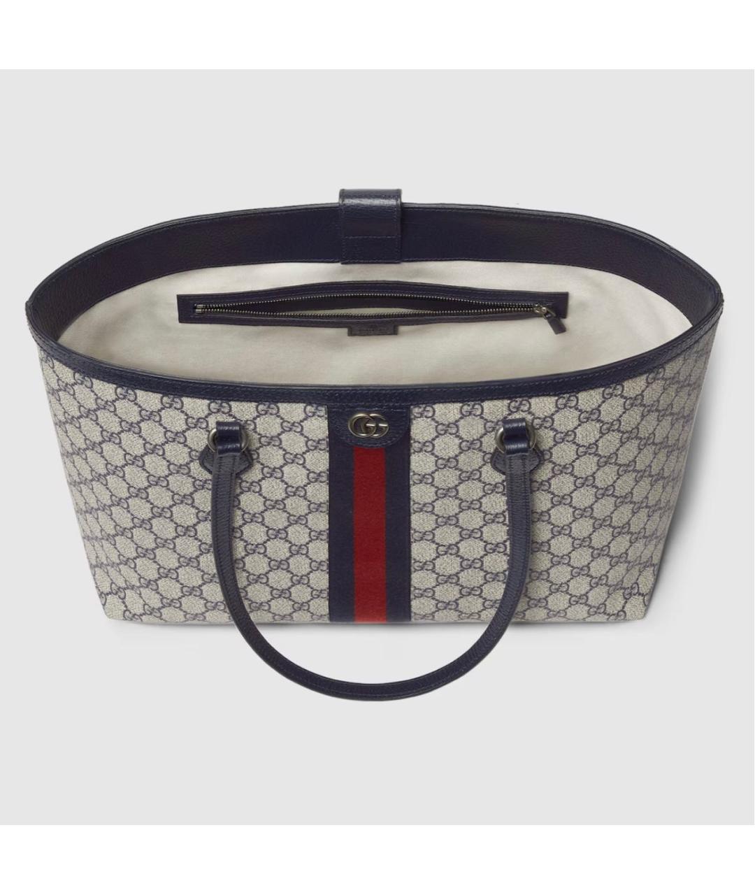 GUCCI Бежевая сумка тоут, фото 8