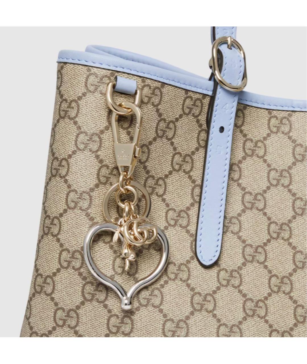 GUCCI Бежевая сумка тоут, фото 6