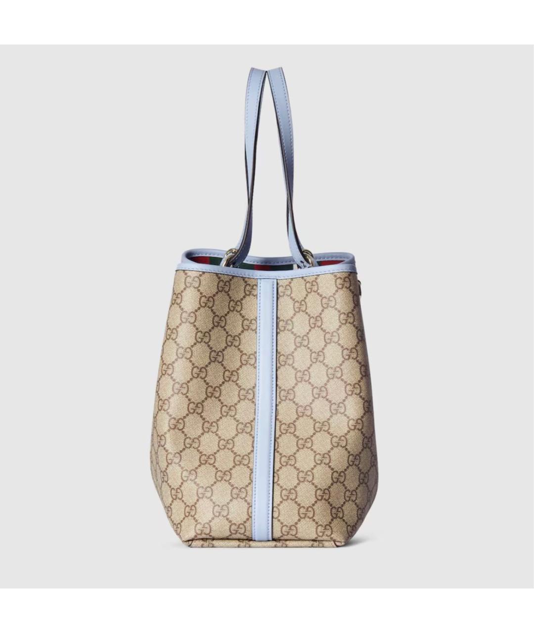 GUCCI Бежевая сумка тоут, фото 5