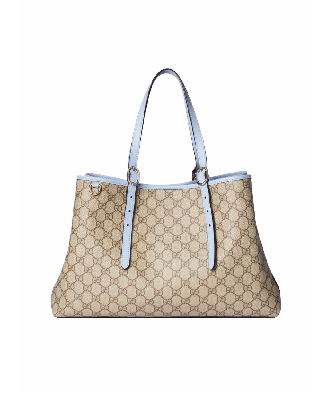 GUCCI Бежевая сумка тоут, фото 1