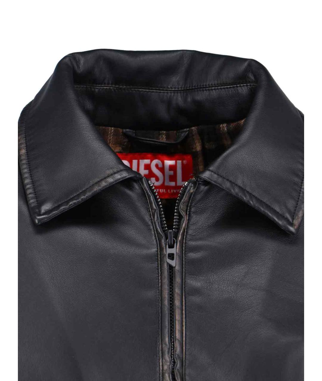 DIESEL Черная куртка, фото 4