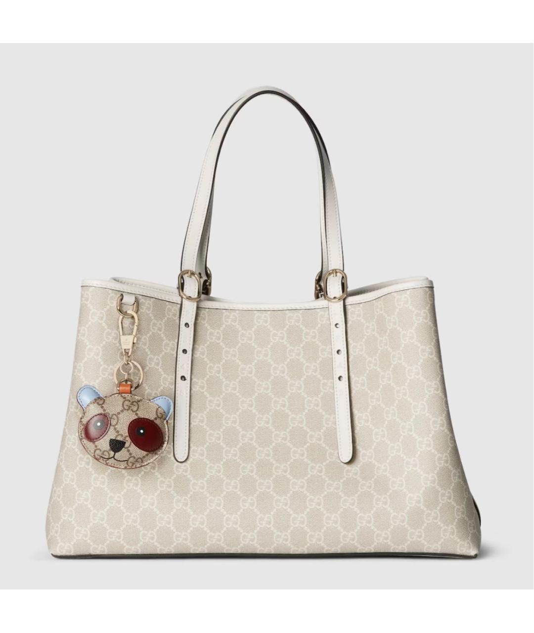 GUCCI Бежевая сумка тоут, фото 5