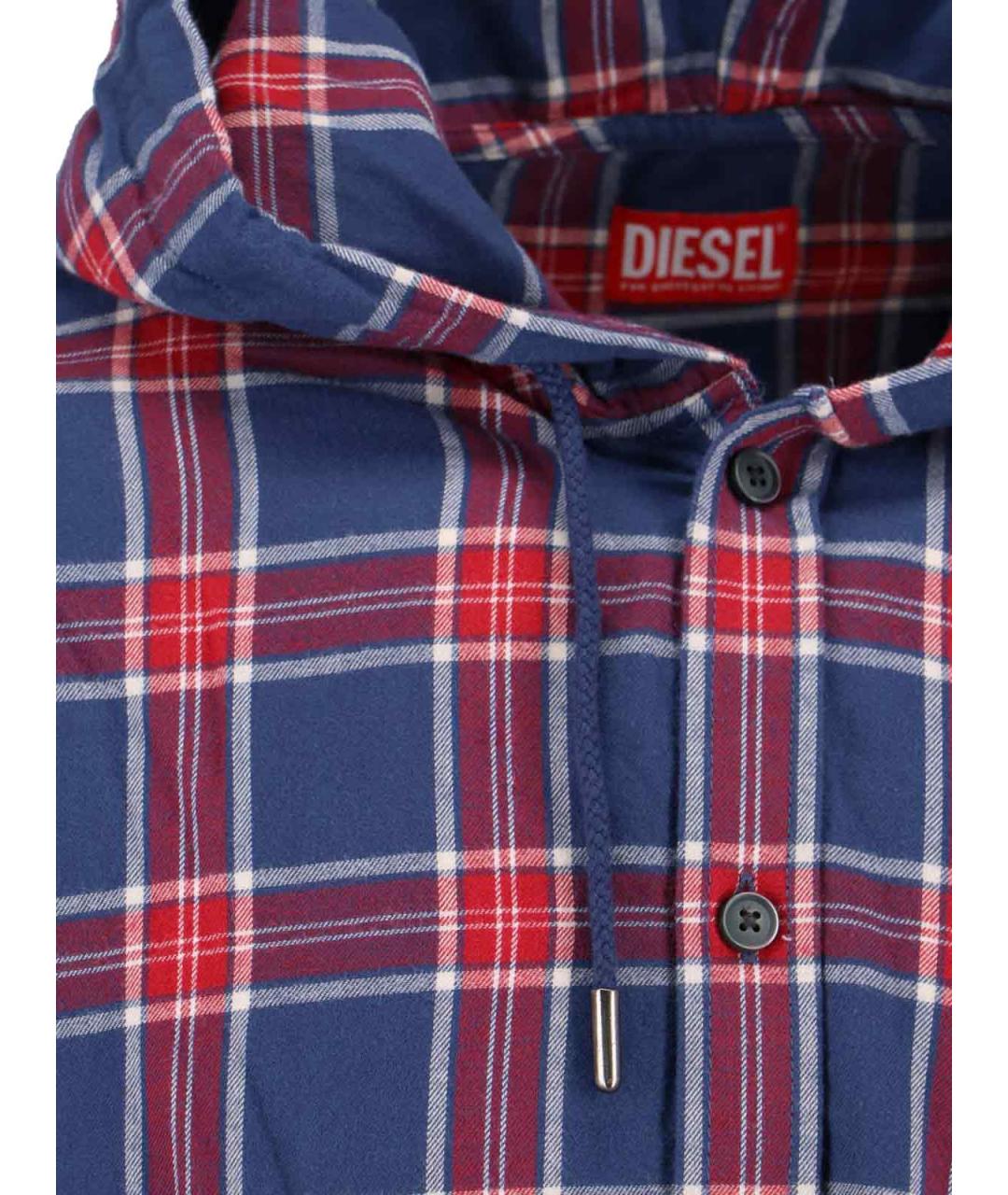 DIESEL Мульти хлопковая кэжуал рубашка, фото 5