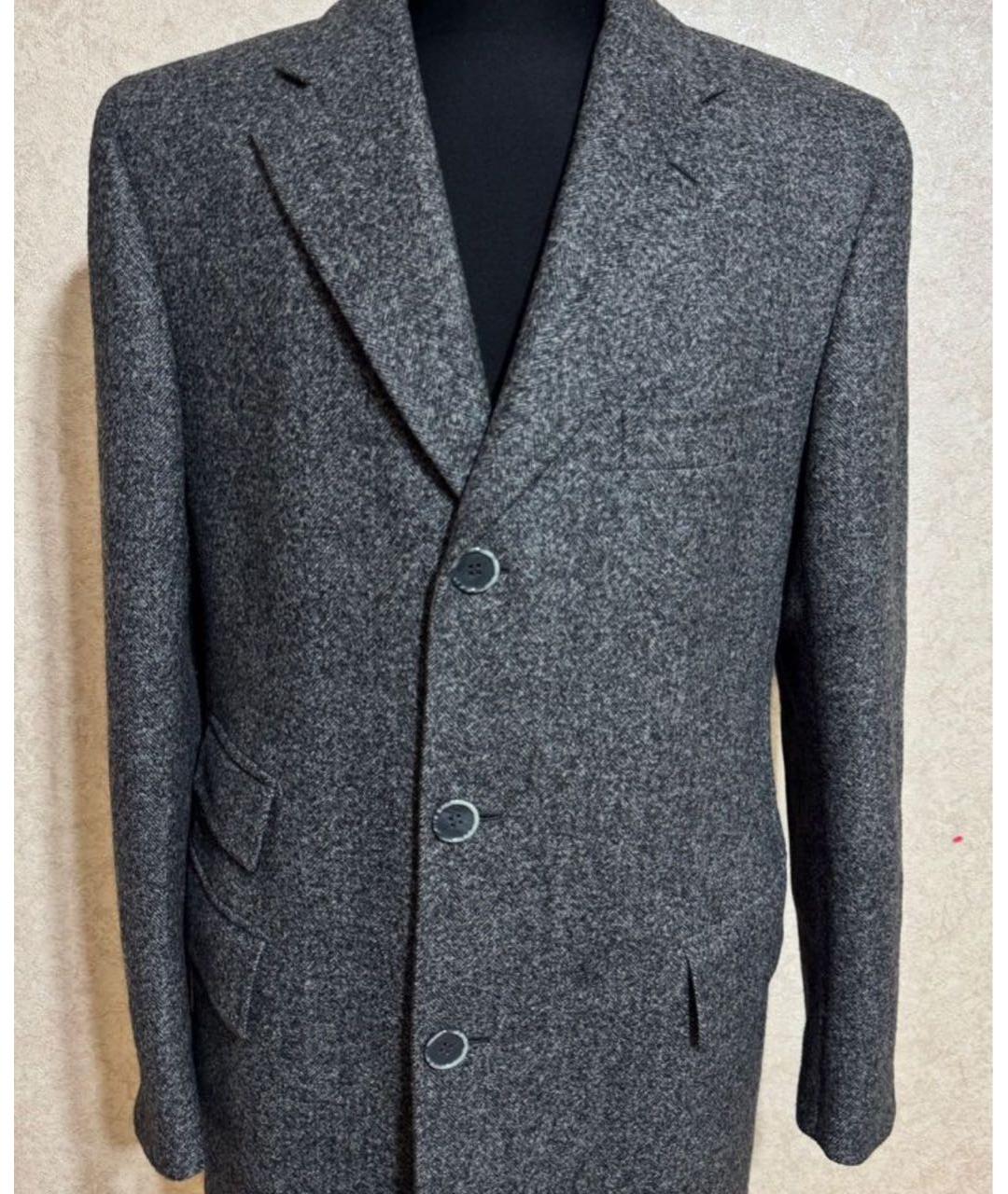 BRIONI Серое пальто, фото 2