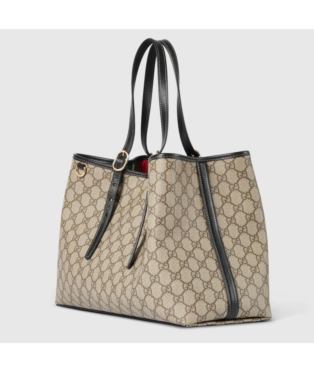 GUCCI Бежевая сумка тоут, фото 2