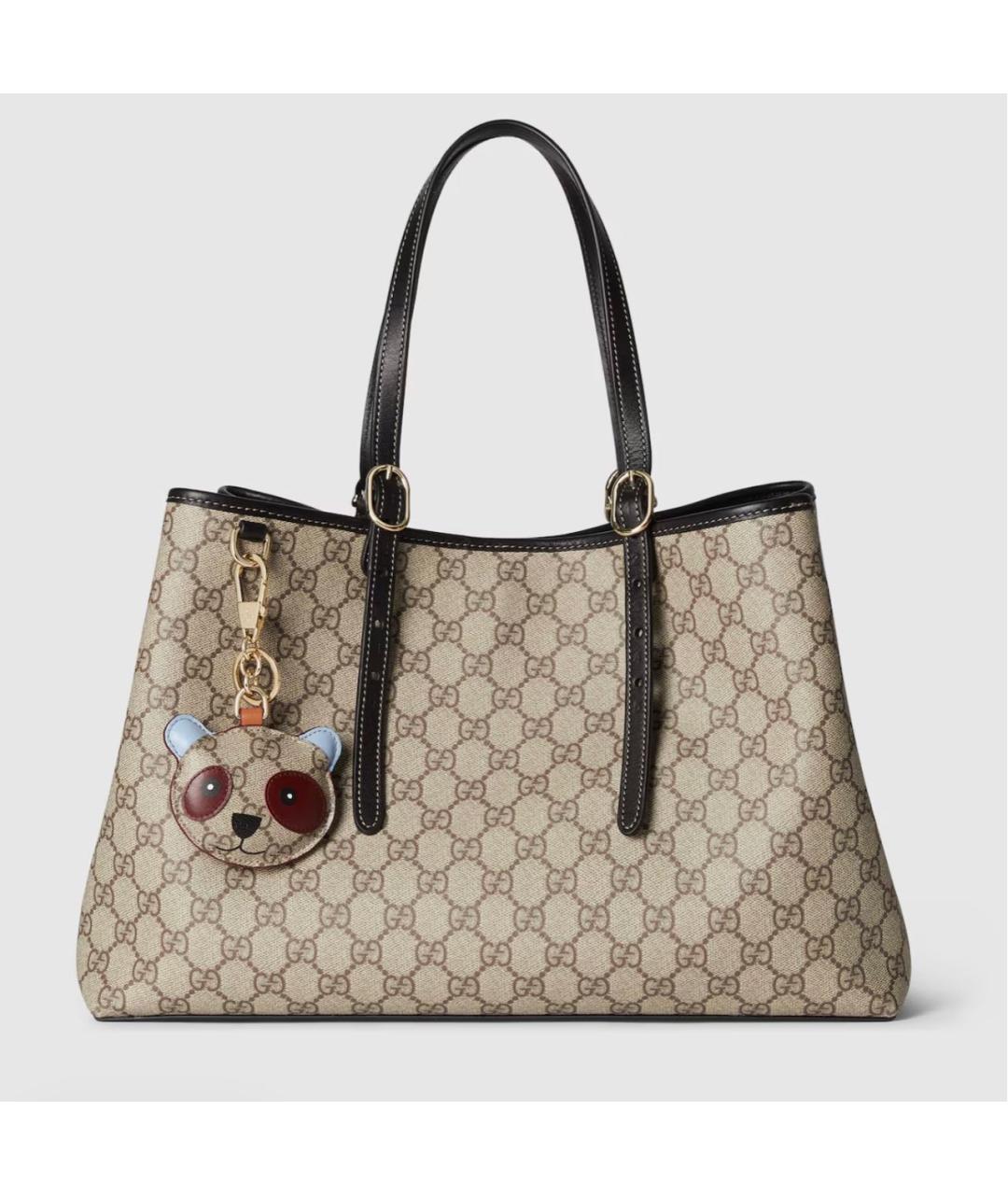 GUCCI Бежевая сумка тоут, фото 5