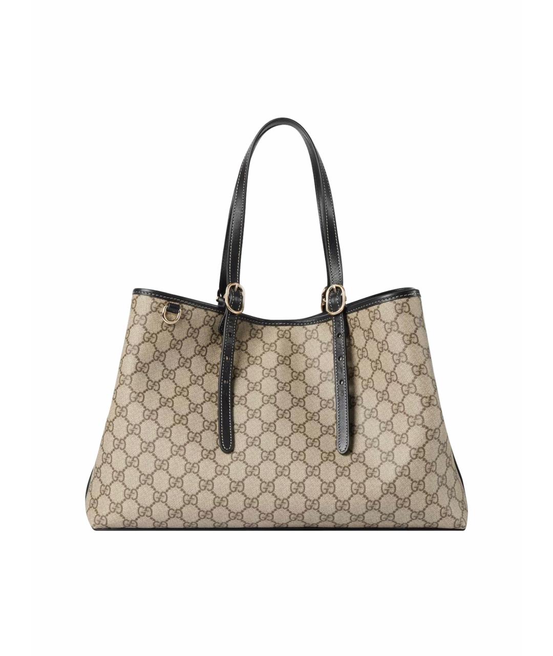 GUCCI Бежевая сумка тоут, фото 1