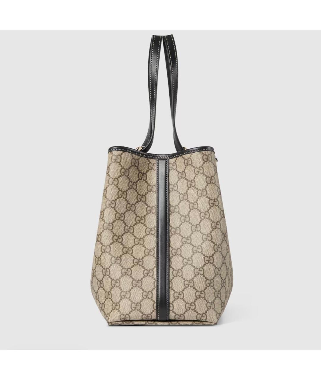 GUCCI Бежевая сумка тоут, фото 6
