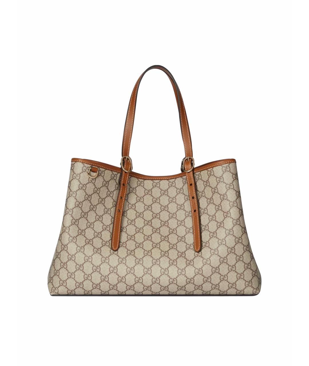 GUCCI Бежевая сумка тоут, фото 1
