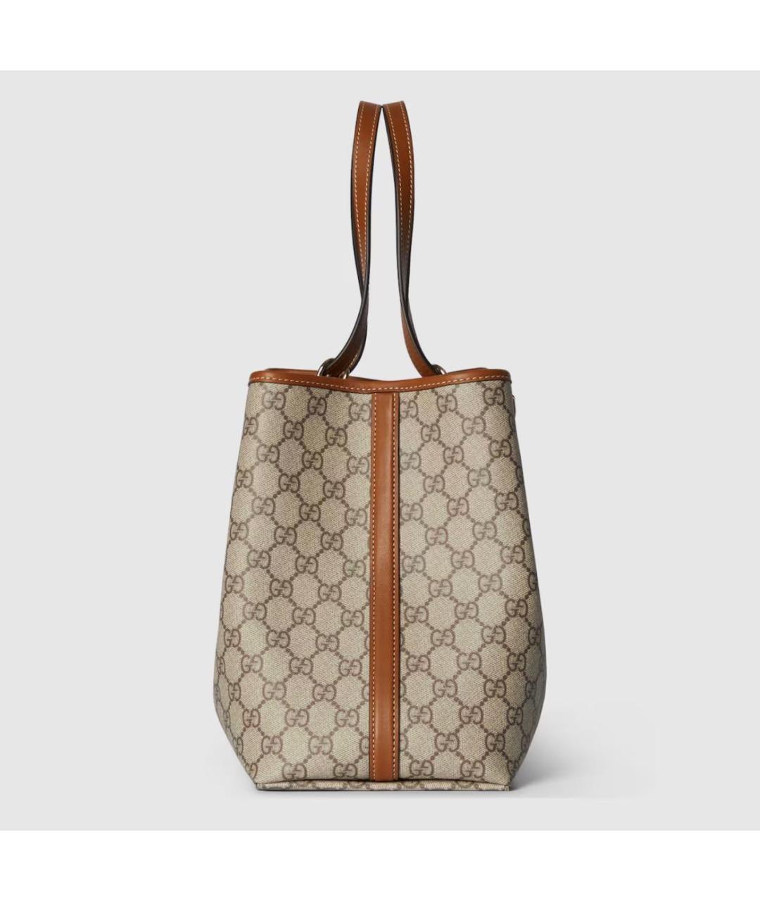 GUCCI Бежевая сумка тоут, фото 6