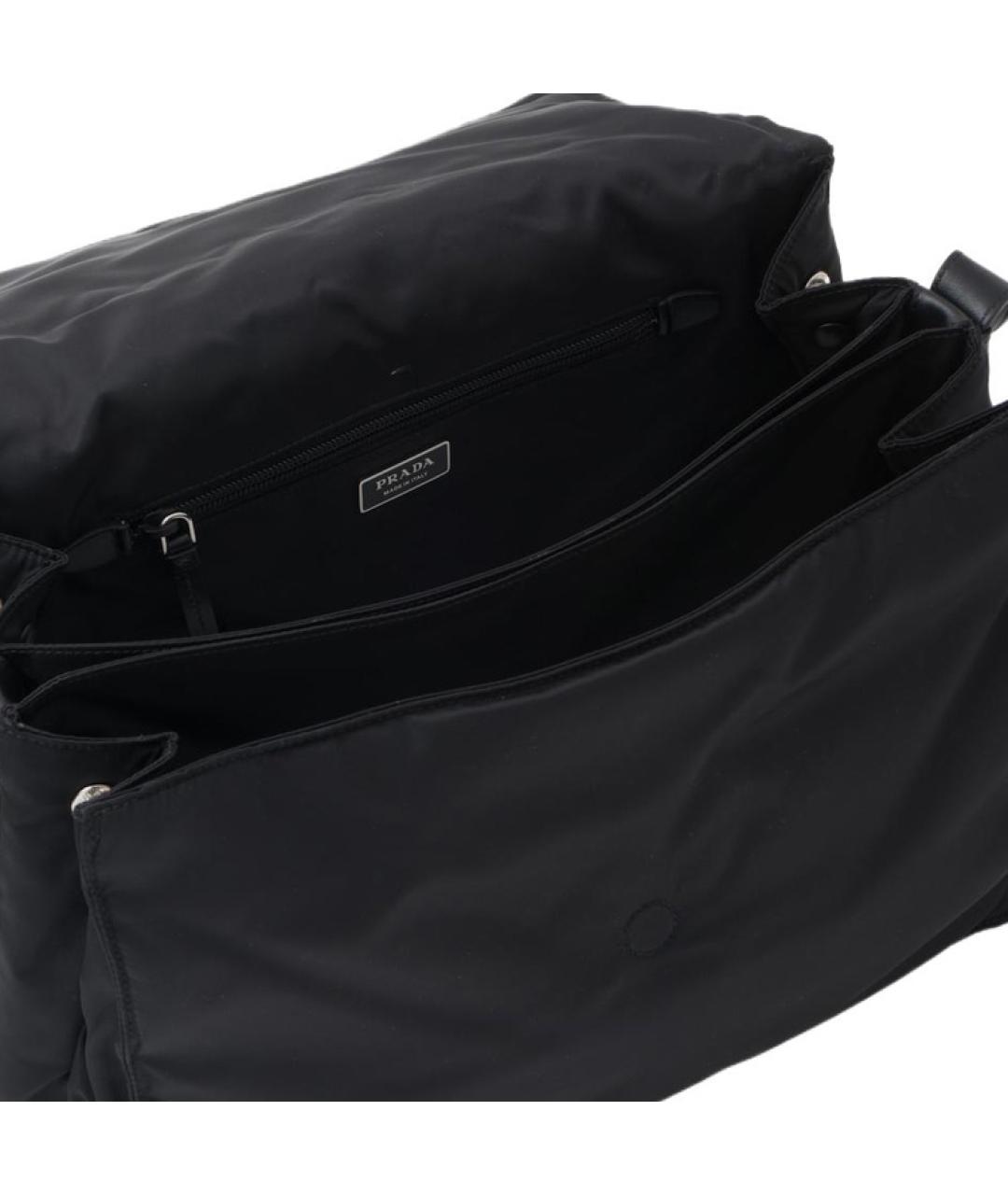PRADA Черная сумка через плечо, фото 4