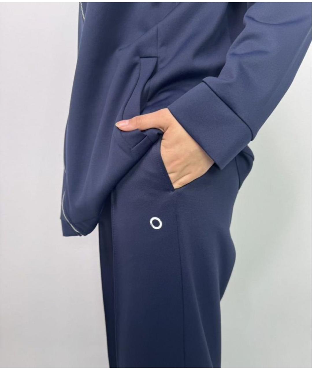 MAX MARA Синий костюм с брюками, фото 4