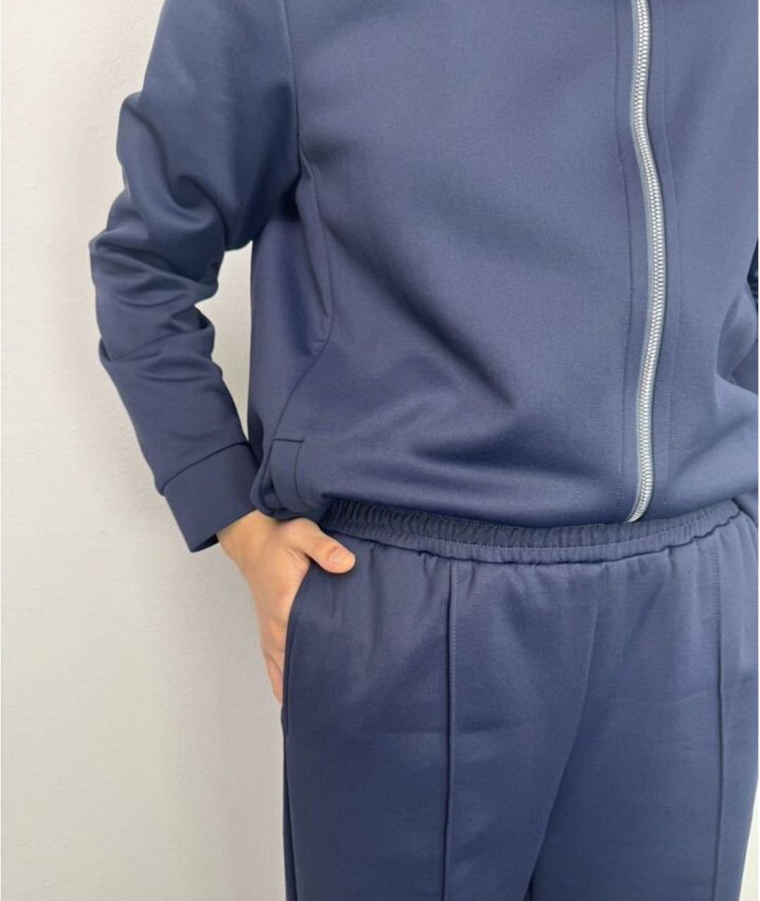 MAX MARA Синий костюм с брюками, фото 5