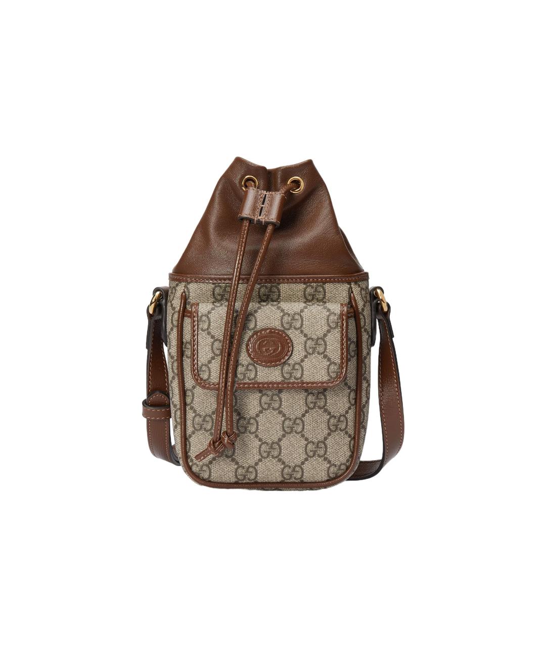 GUCCI Бежевая сумка через плечо, фото 1