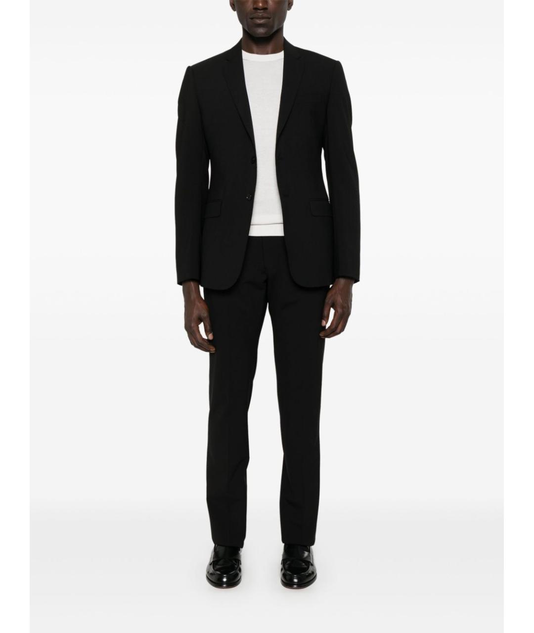 EMPORIO ARMANI Черный классический костюм, фото 4