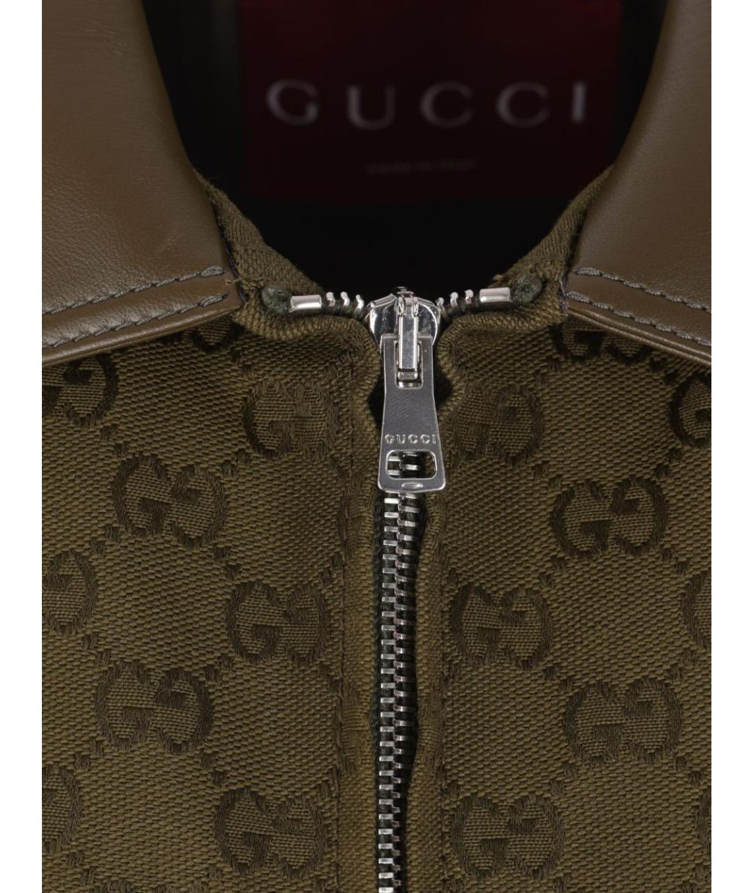 GUCCI Зеленая куртка, фото 4