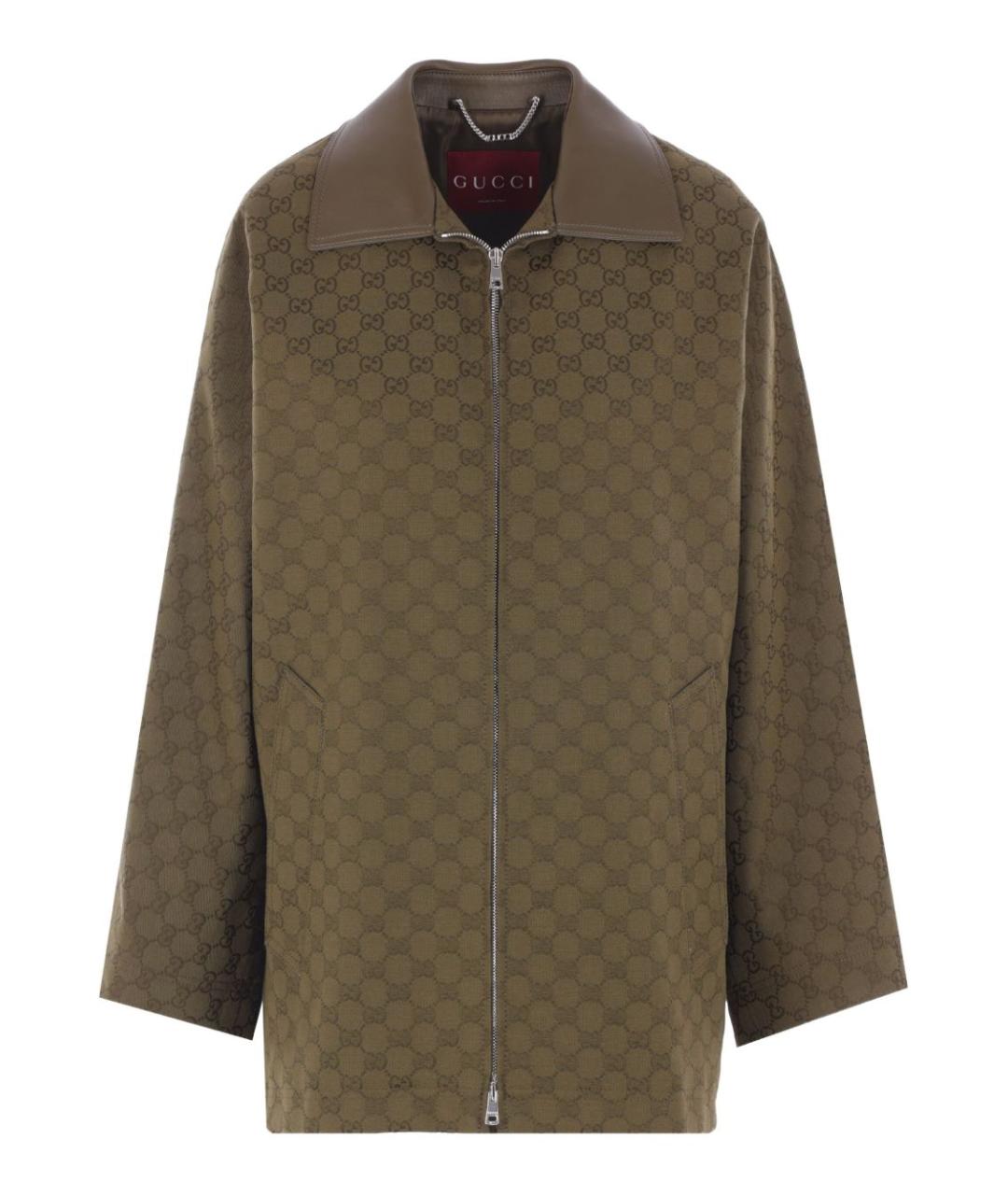 GUCCI Зеленая куртка, фото 1