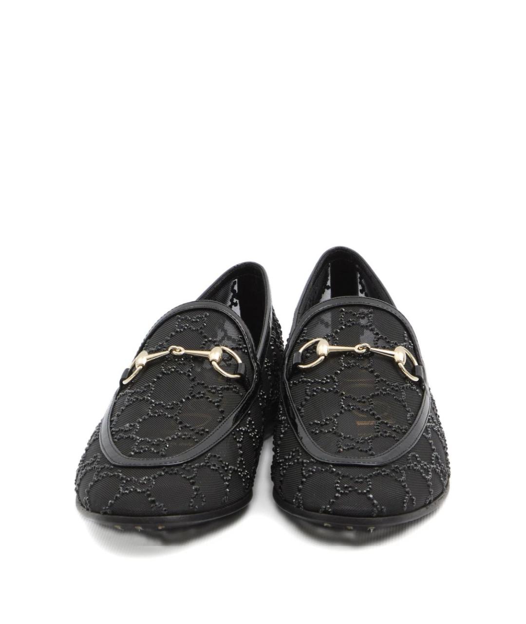 GUCCI Черные лоферы, фото 3