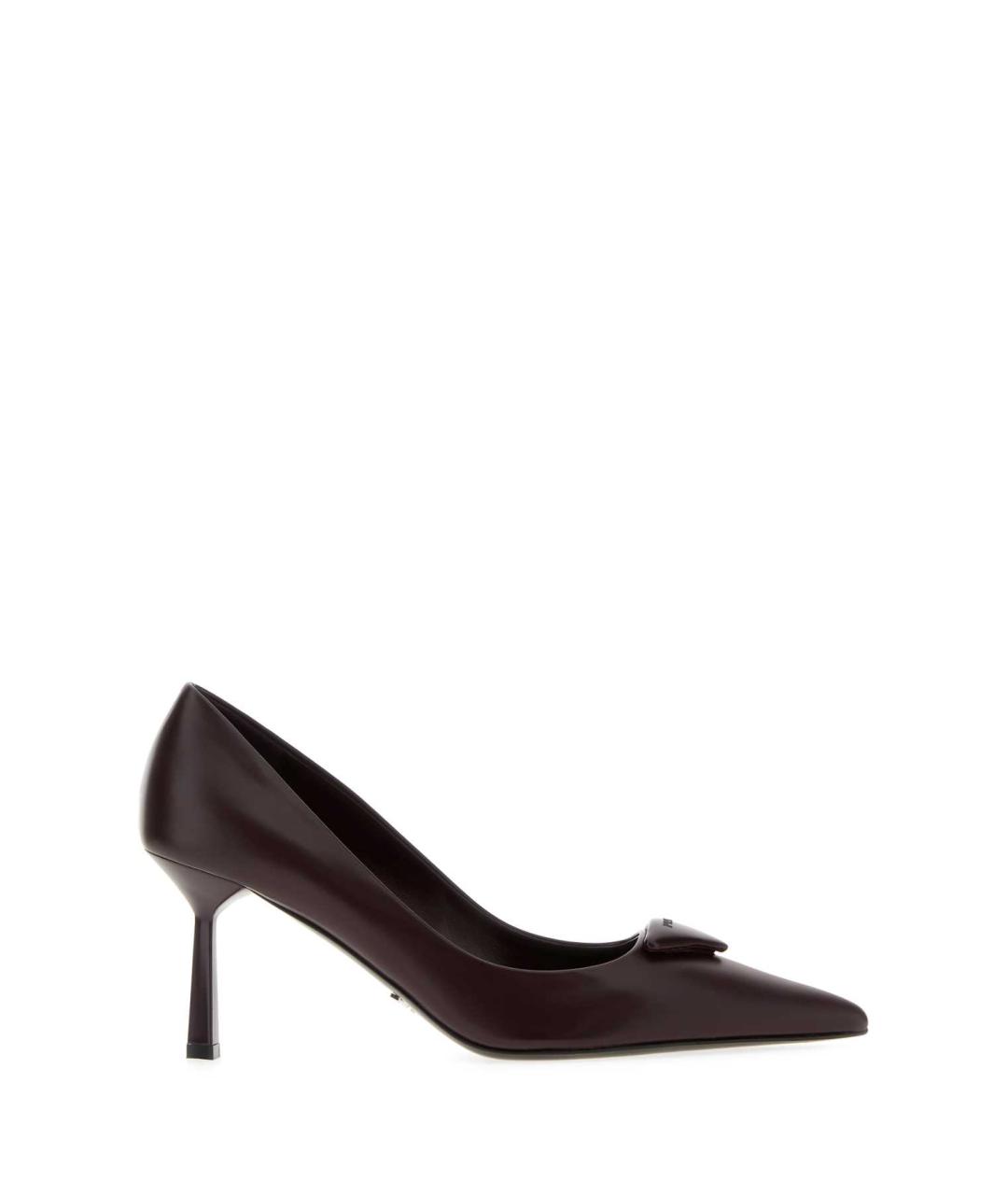 PRADA Фиолетовые кожаные туфли, фото 1