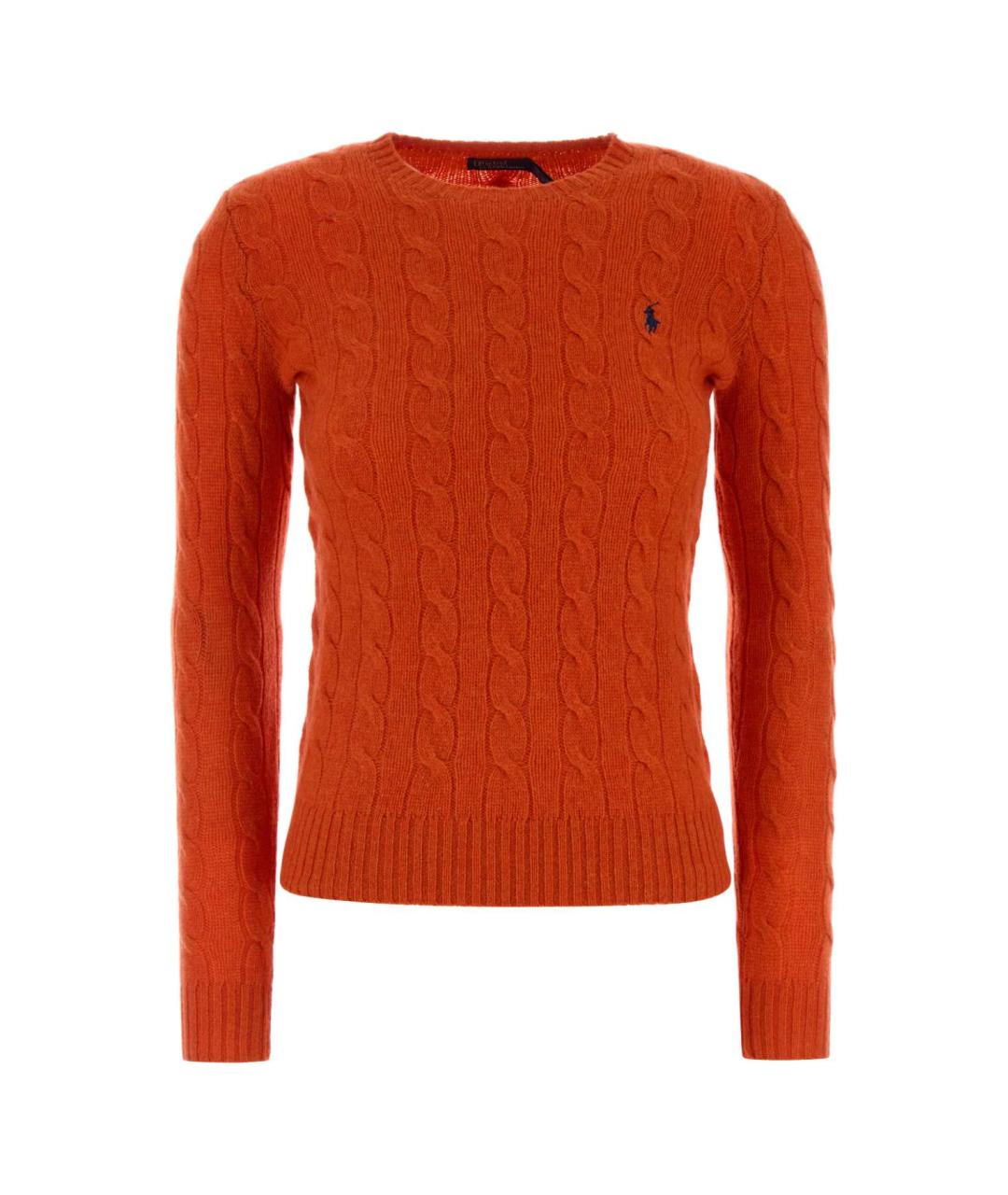 POLO RALPH LAUREN Оранжевый шерстяной джемпер / свитер, фото 1