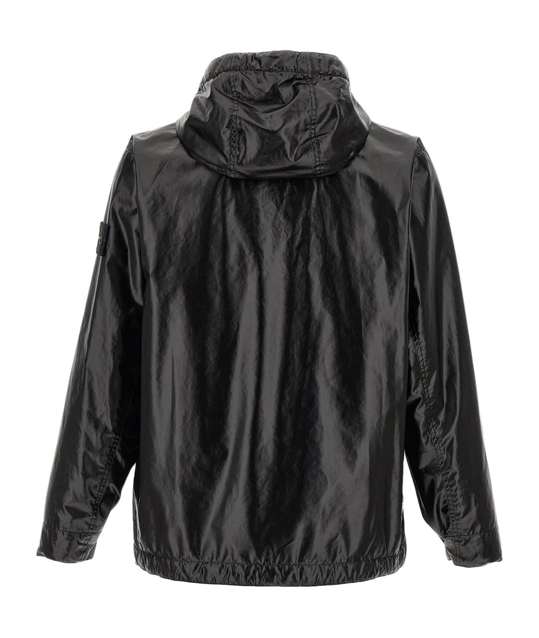 STONE ISLAND Черная куртка, фото 2