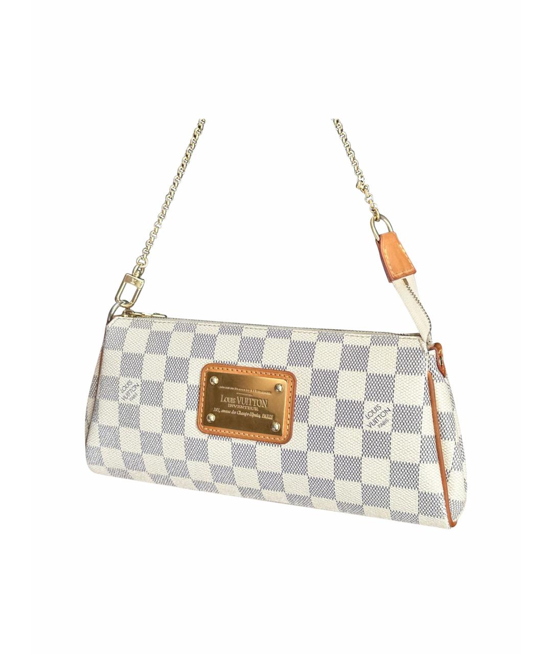 LOUIS VUITTON Белая сумка с короткими ручками, фото 1