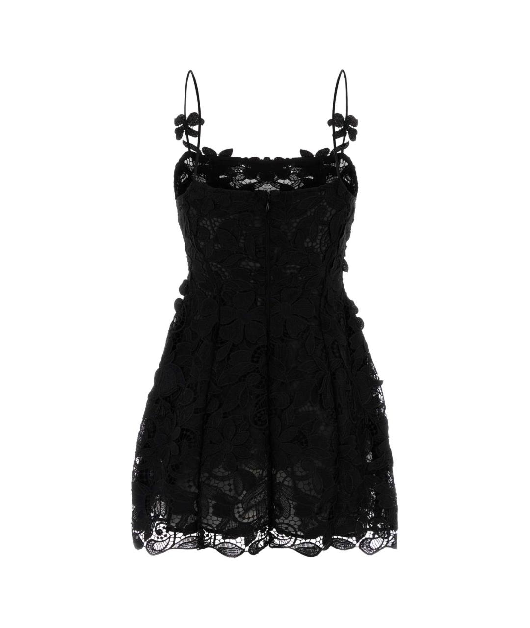 BLUMARINE Черное полиэстеровое коктейльное платье, фото 2