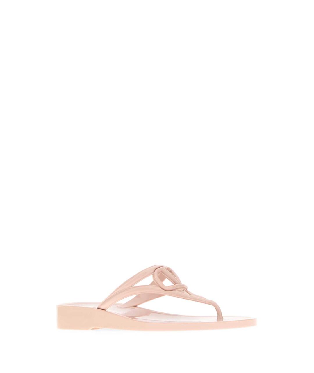 VALENTINO Розовые шлепанцы, фото 2