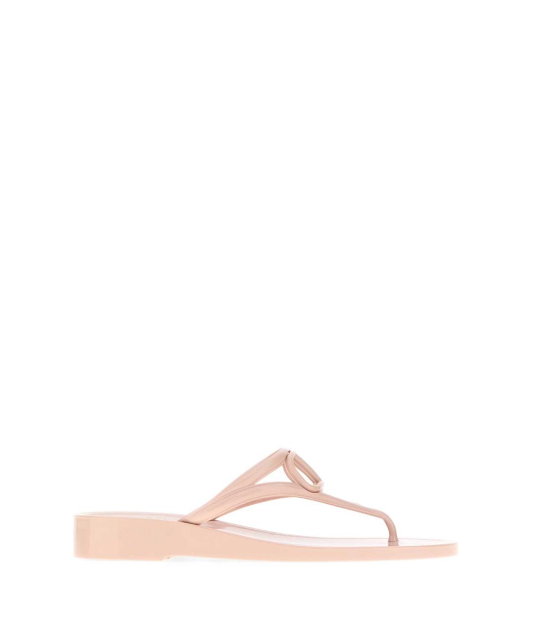 VALENTINO Розовые шлепанцы, фото 1