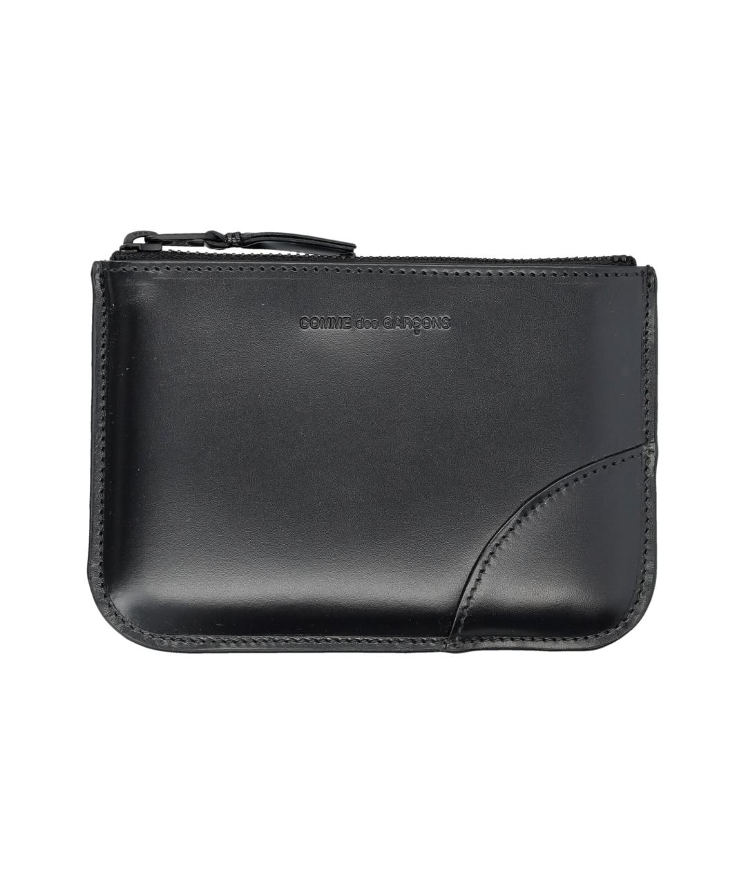 COMME DES GARÇONS WALLET Черный кожаный кошелек, фото 1