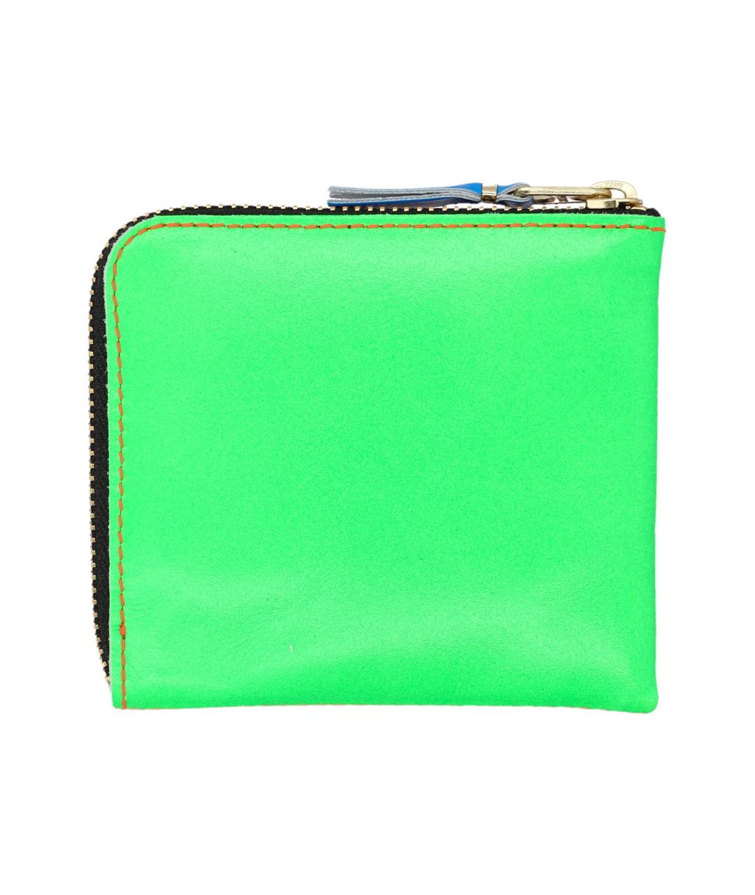 COMME DES GARÇONS WALLET Оранжевый кожаный кошелек, фото 2