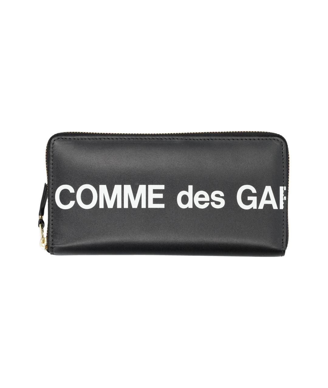 COMME DES GARÇONS WALLET Черный кожаный кошелек, фото 1