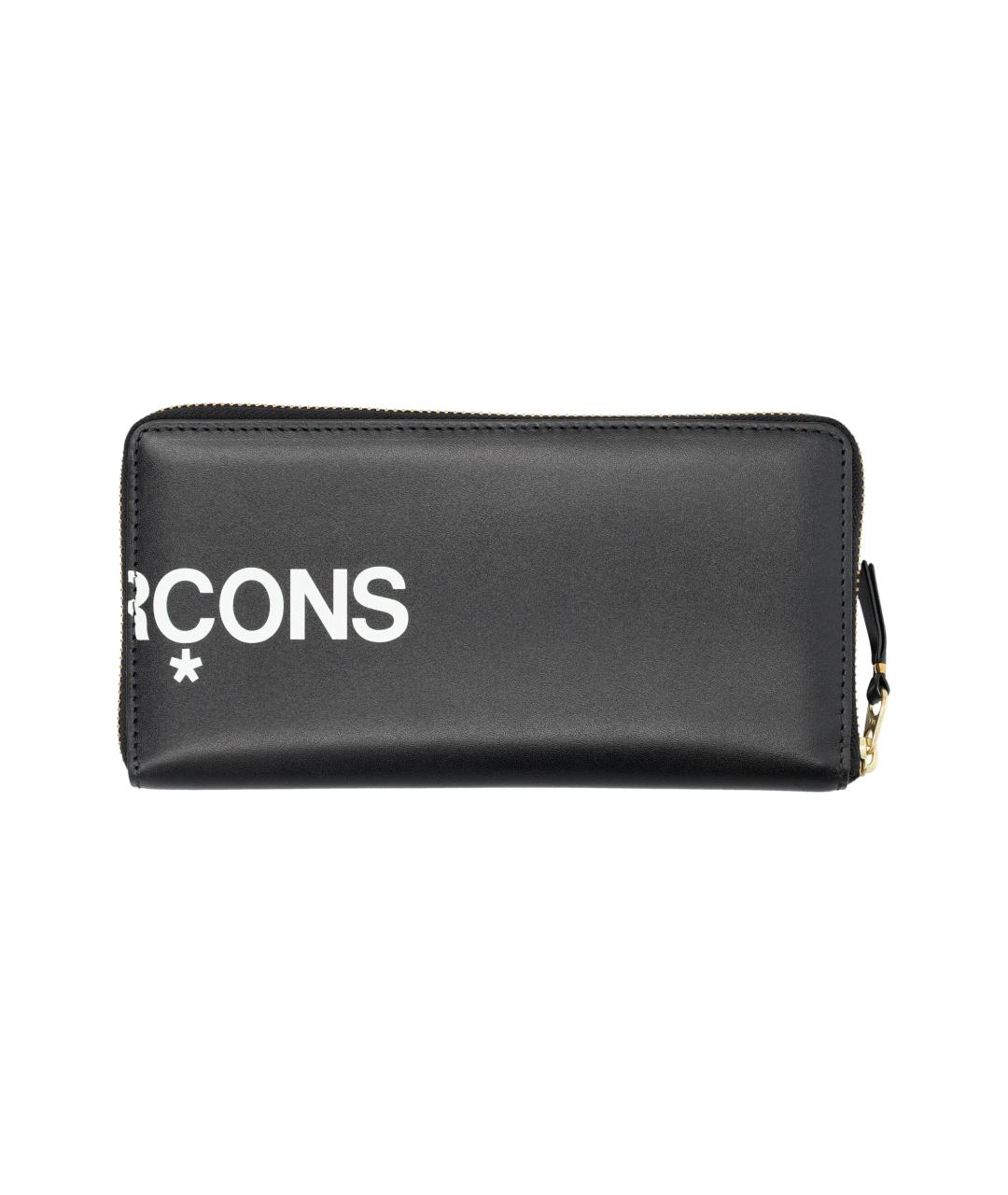 COMME DES GARÇONS WALLET Черный кожаный кошелек, фото 2