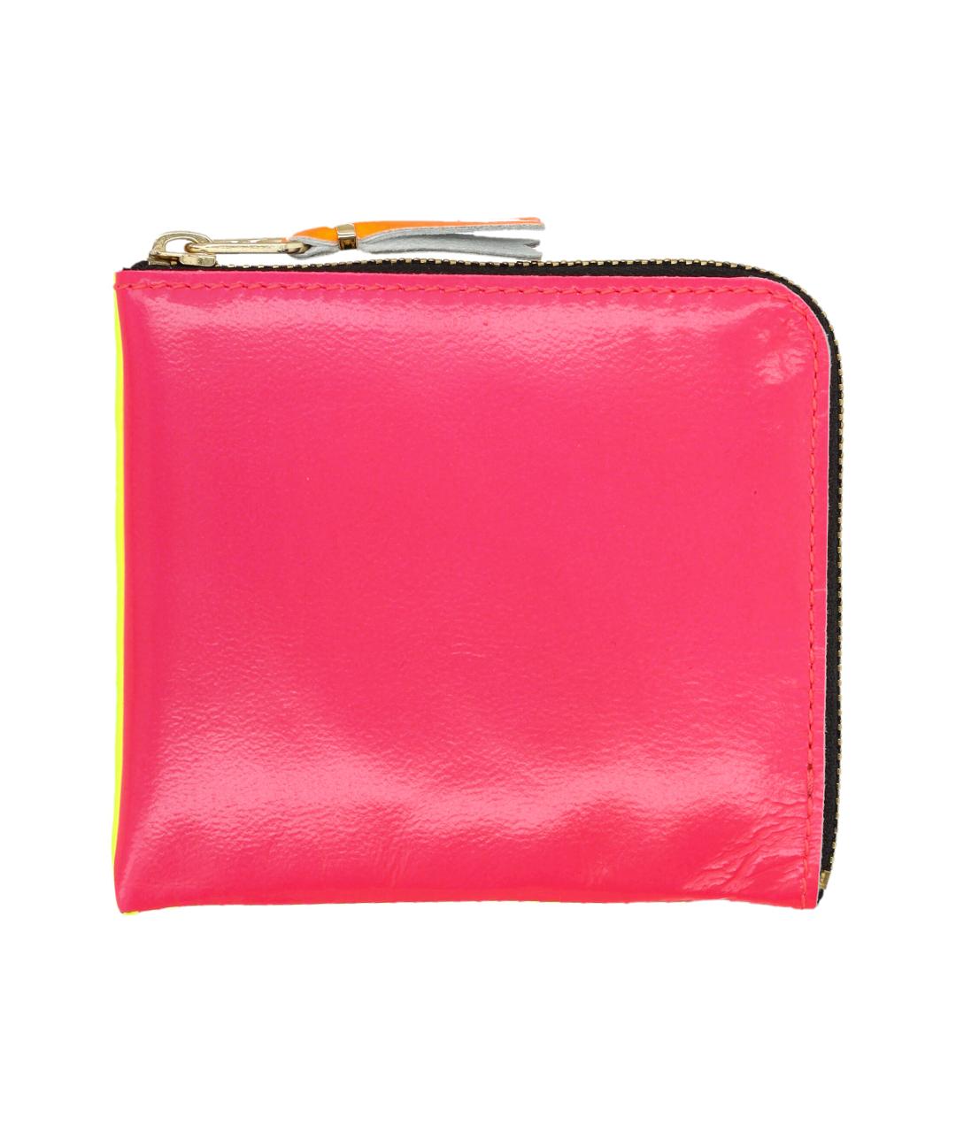 COMME DES GARÇONS WALLET Розовый кожаный кошелек, фото 1