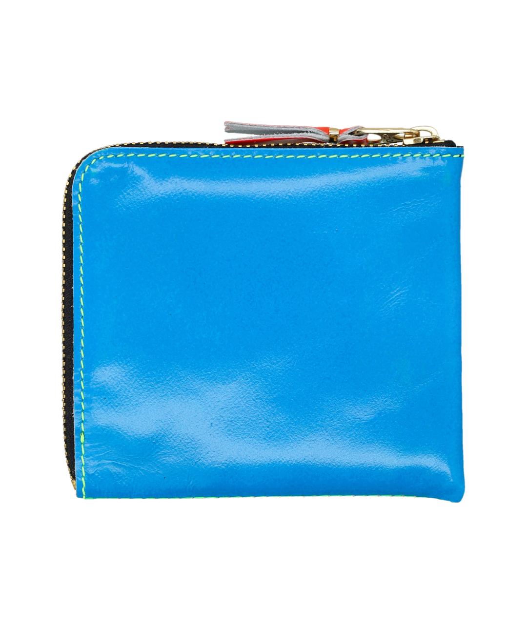 COMME DES GARÇONS WALLET Зеленый кожаный кошелек, фото 2