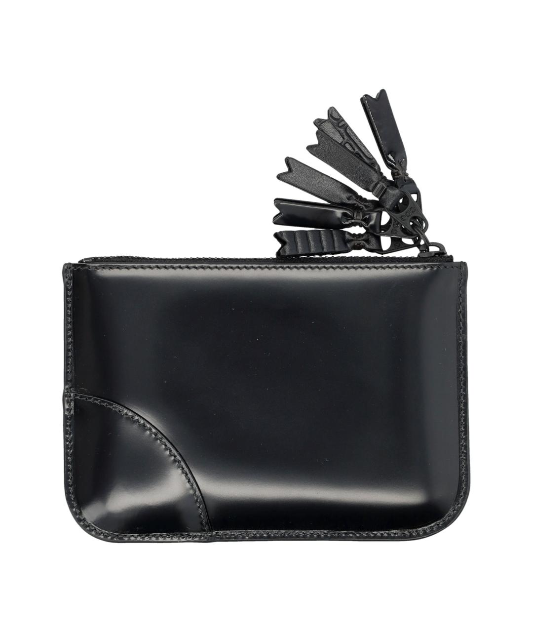 COMME DES GARÇONS WALLET Черный кожаный кошелек, фото 2