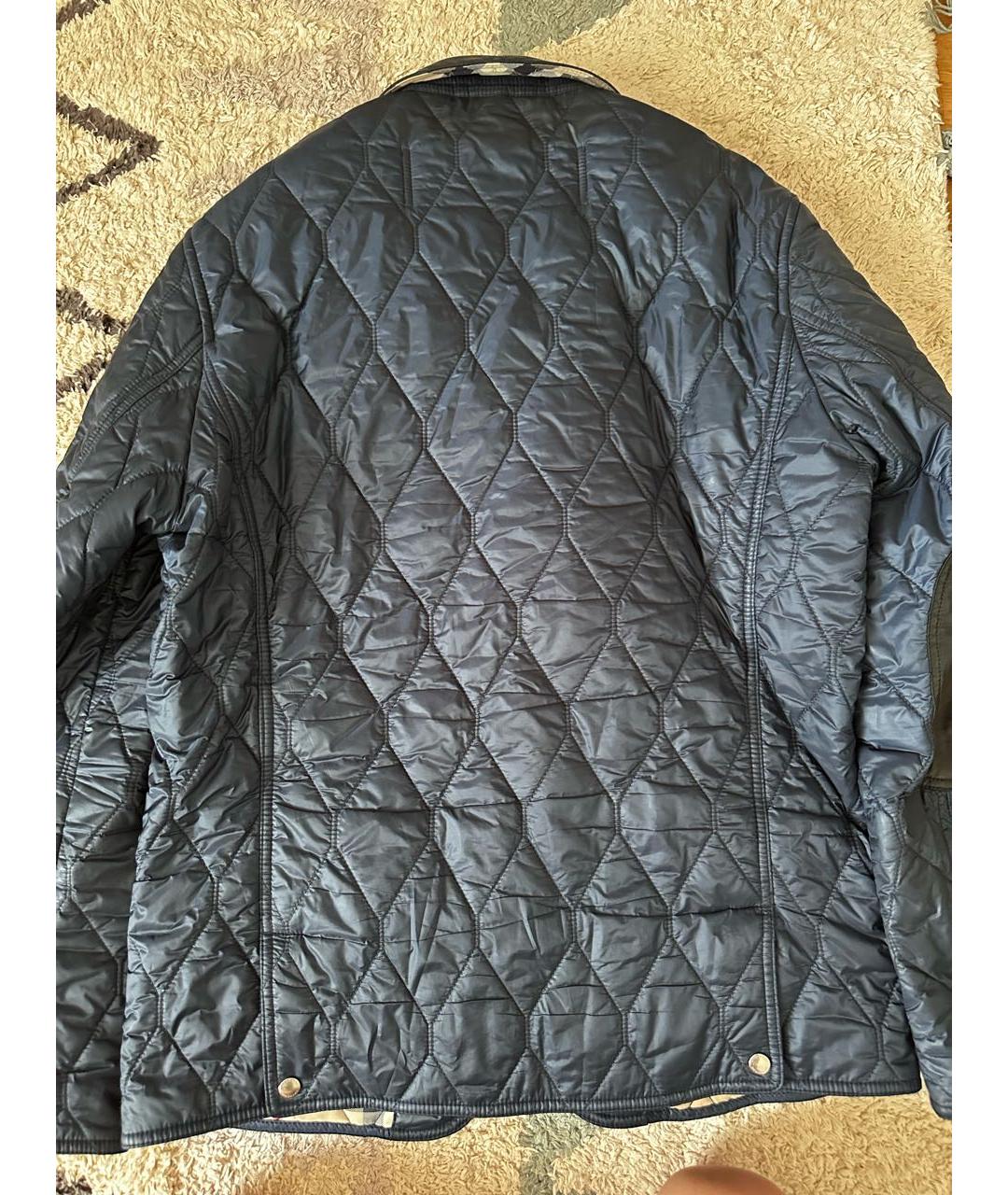 BURBERRY Темно-синяя куртка, фото 7