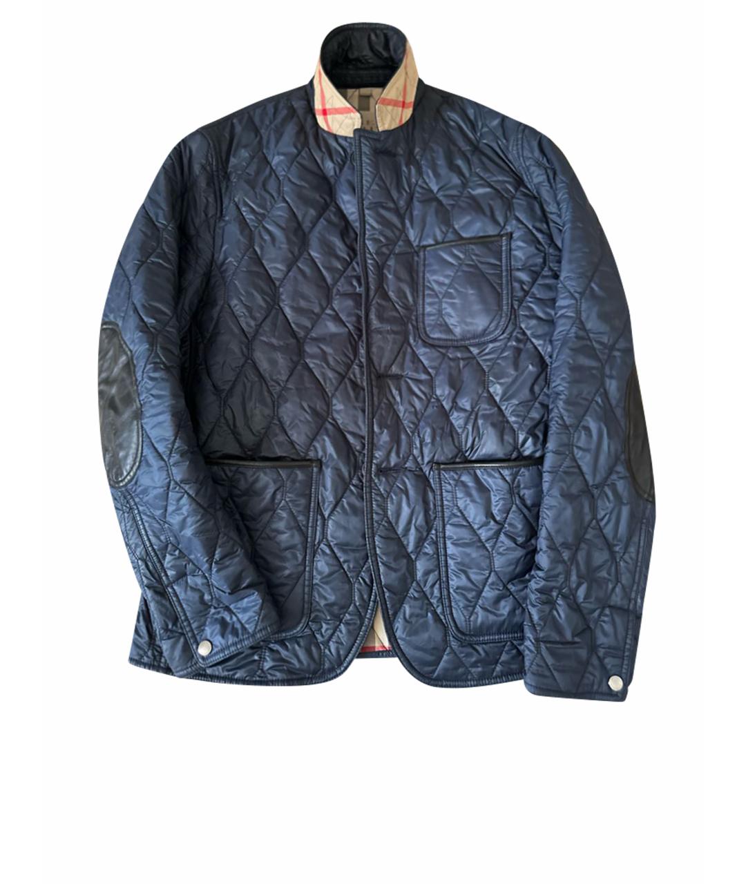 BURBERRY Темно-синяя куртка, фото 1