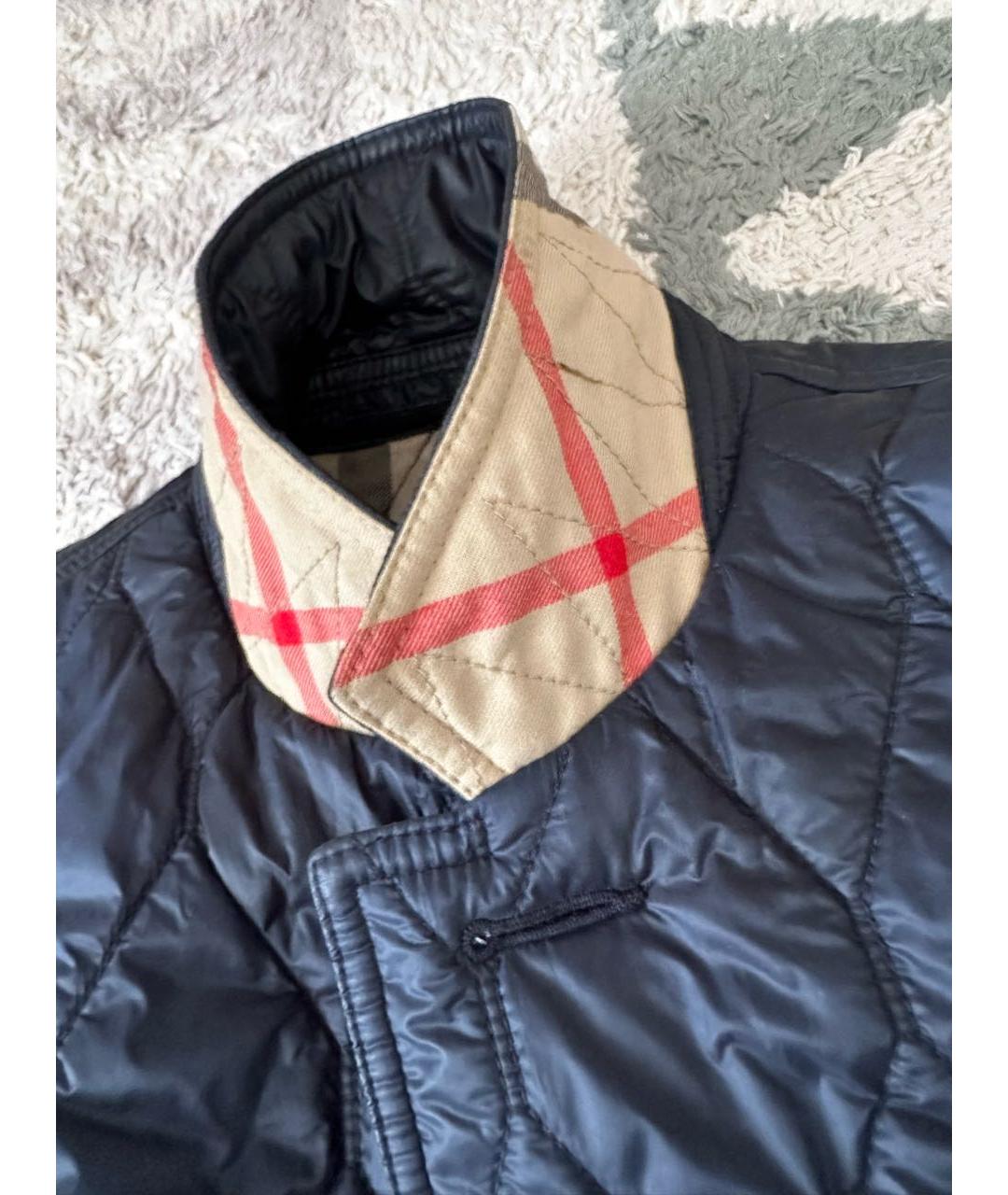 BURBERRY Темно-синяя куртка, фото 4