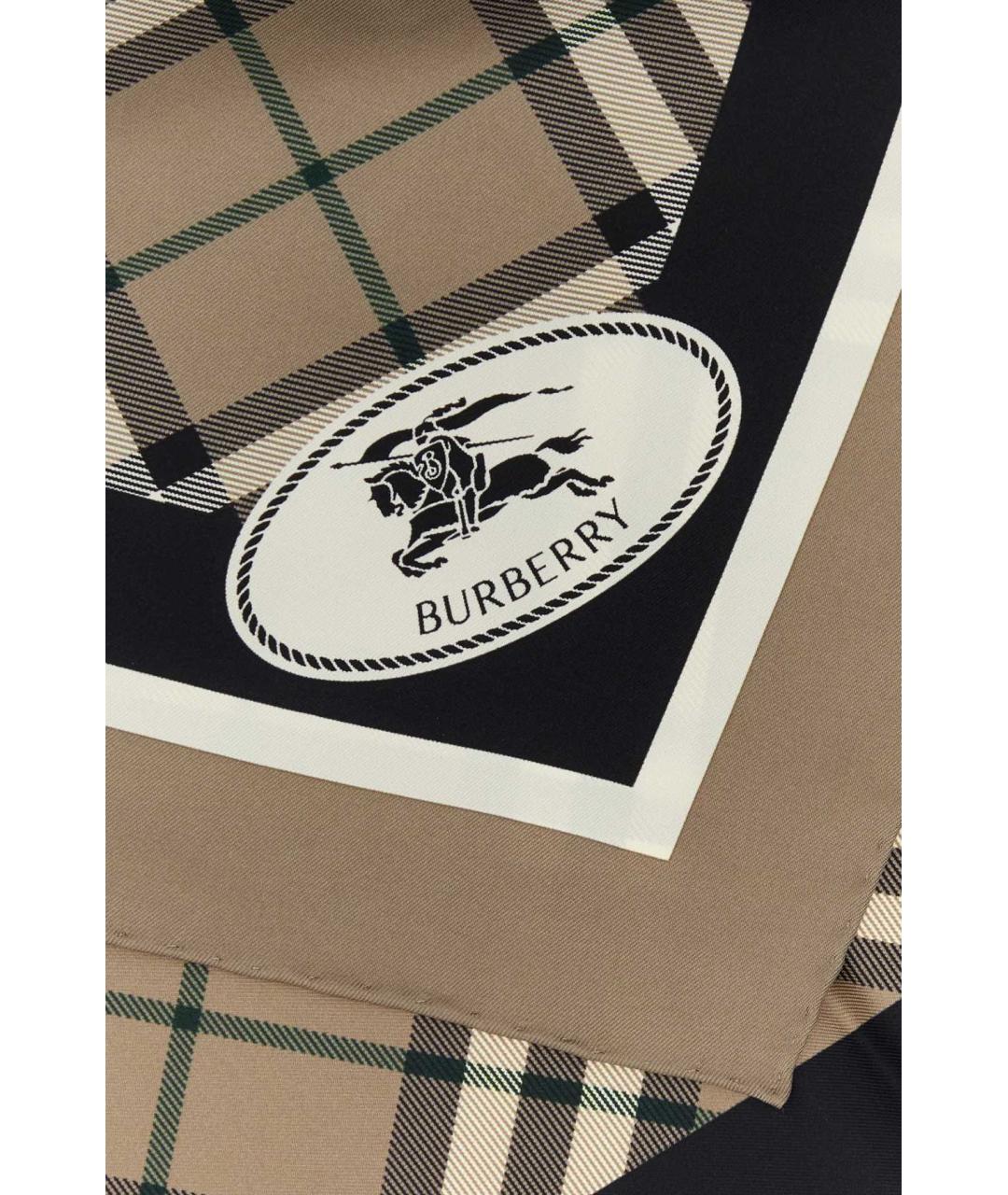 BURBERRY Бежевый шарф, фото 2