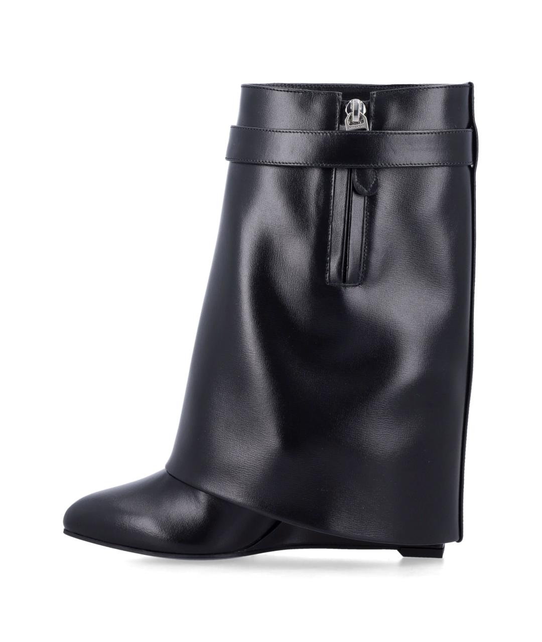 GIVENCHY Черные кожаные ботинки, фото 3