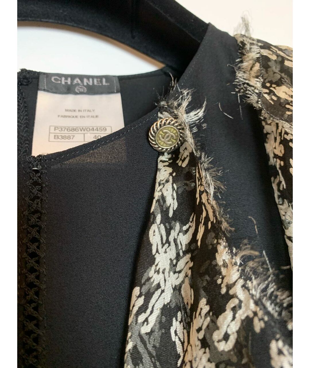 CHANEL PRE-OWNED Мульти рубашка, фото 2