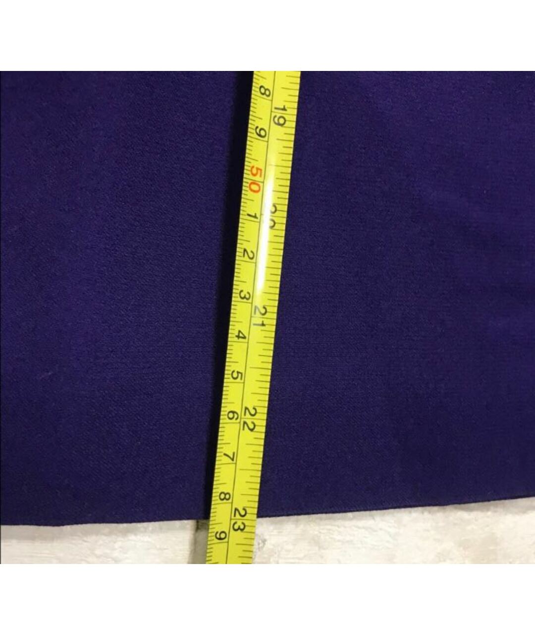 MIU MIU Фиолетовая полиэстеровая юбка миди, фото 3