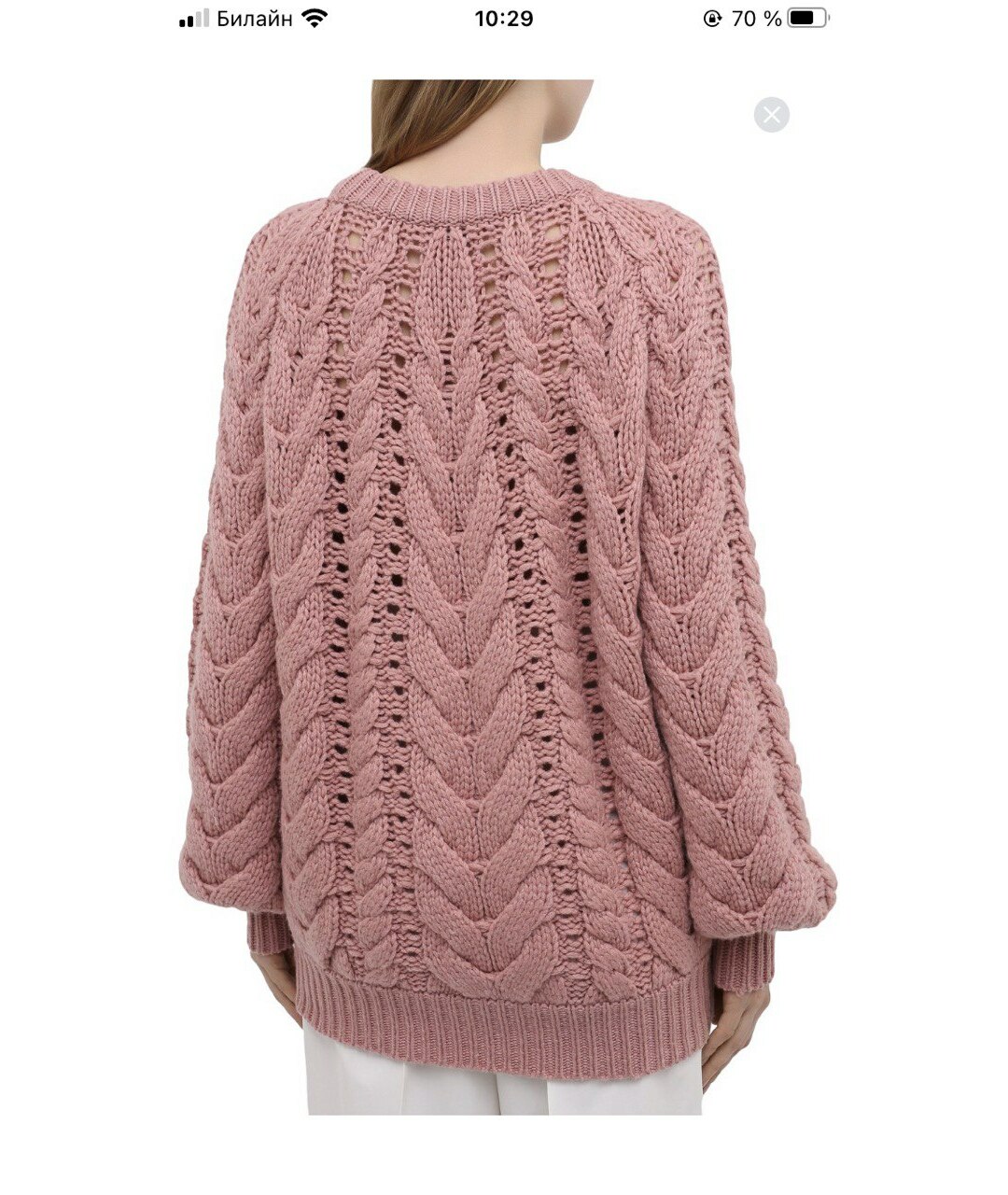 BRUNELLO CUCINELLI Розовый кашемировый джемпер / свитер, фото 2